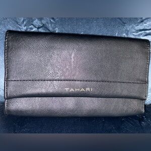 Tahari Black Wallet Clutch